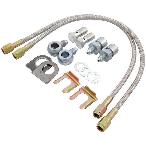 Allstar Performance Big GM Brake Hose Kit ALL42027 - main